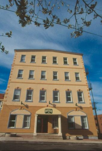 Exterior view of the front facade, 022 Flavin Street, St John's, The Imperial Condominiums. ; Newfoundland Historic Trust 2005