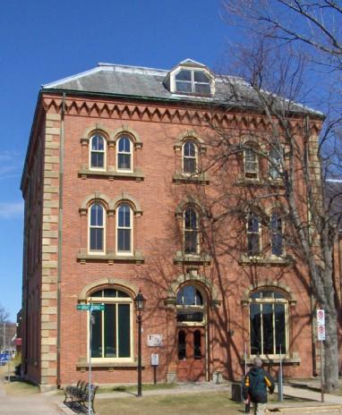 Showing west elevation; City of Charlottetown, Natalie Munn, 2005
