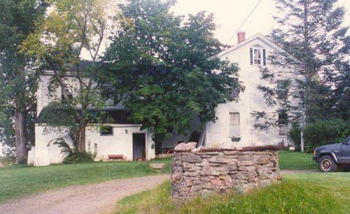 West side elevation of house, GowanBrae, Grand Pre, 1988.; Heritage Division, Nova Scotia Department of Tourism, Culture and Heritage, 1988