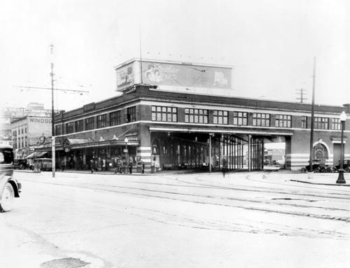 Exterior view of the BC Electric Railway Company; New Westminster Public Library, NWPl 1258