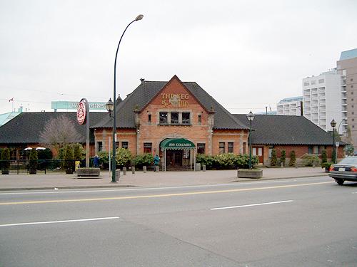 CPR Station, exterior view, 2004; City of New Westminster, 2004