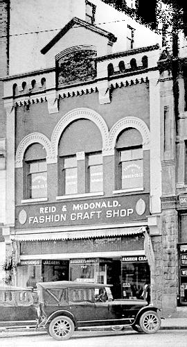 Adams Block, exterior view, ND; New Westminster Public Library, NWPL 2544