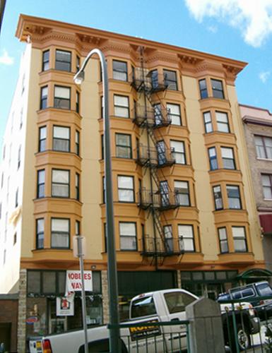 Arundel Mansions, exterior view, 2004; City of New Westminster, 2004