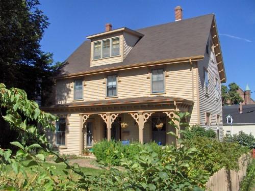 Showing west elevation