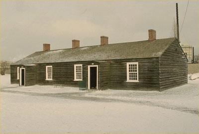 Fort York / Blue Barracks; Parks Canada/Parcs Canada 1991