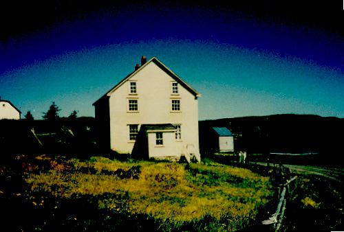 Exterior photo of Tilley House, Elliston, NL.; HFNL 2005.