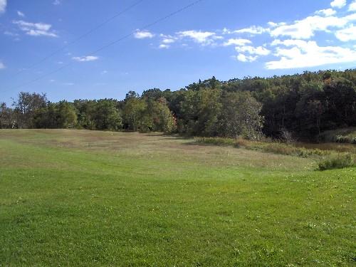Showing north west view adjacent to Wright's Creek where mills once were; City of Charlottetown, Natalie Munn, 2005