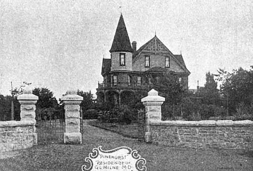 Exterior view of 617 Battery Street, c. 1903; City of Victoria Archives, 1983