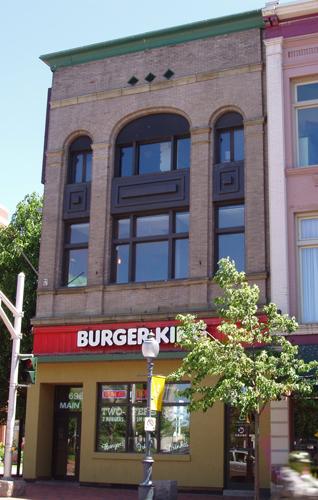 The Provincial Bank Building is now home to a restaurant on the ground floor and commercial office space on the second and third floors.; Moncton Museum