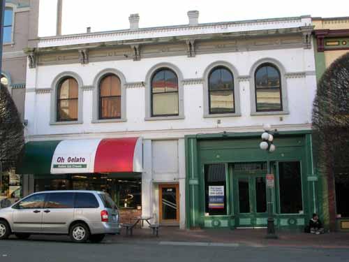 Exterior view of the Greenwood Building; City of Victoria, Berdine J. Jonker, 2005.