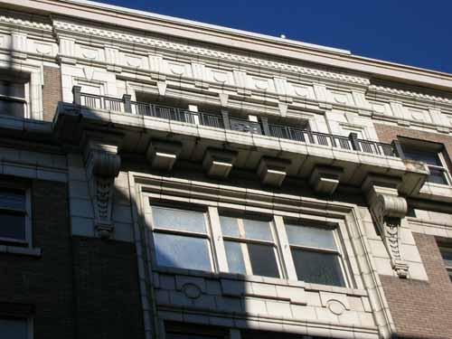 Exterior view of the Union Bank; City of Victoria, Berdine J. Jonker, 2005.