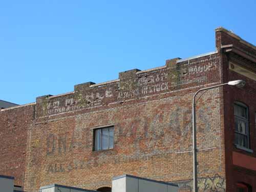 Exterior view of the Mable Carriage Works; City of Victoria, Berdine J. Jonker, 2005.