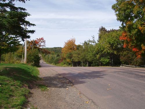 In order to keep the illusion of Magnetic Hill untainted by development, it remains naturally landscaped and unpaved.; Moncton Museum