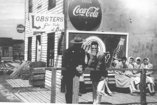 Undated photograph of Roberts Store, Woody Point, circa 1950s; Town of Woody Point 2005