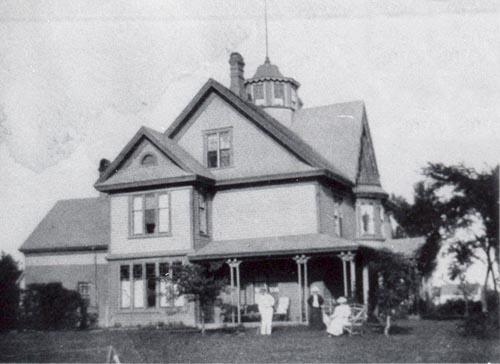 Showing west elevation; MacNaught History Centre and Archives, Accession # 19.577