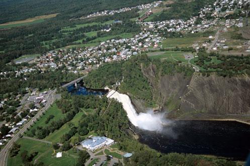 Site historique de la Chute-Montmorency; Ministère de la Culture, des Communications et de la Condition féminine, Pierre Lahoud, 2004