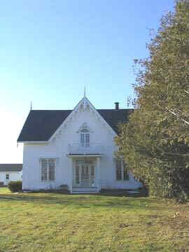 The Cedars as viewed from Main Street, 2004.; Village of Rexton