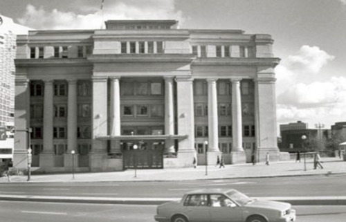 Exterior photo; Monique Trépanier, Architectural History Branch | Direction de l'histoire de l'architecture, 1988