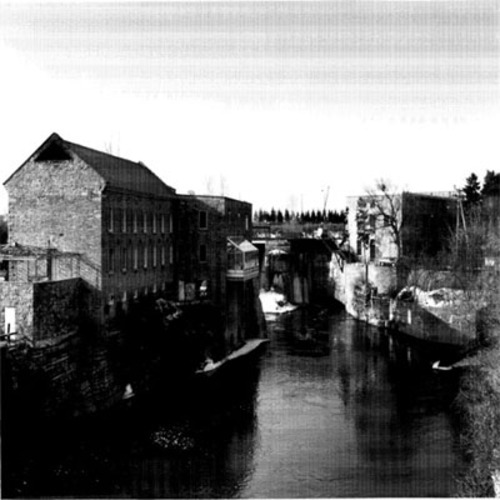 General view of Ottawa Hydro Generating Station no. 2, April 1992.; E. Tumak, AHB, CPS