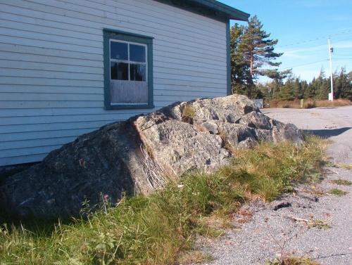 Photo of Devil's Rock, Renews, Southern Shore, NL, taken summer of 2004.; HFNL/Dale Jarvis 2005