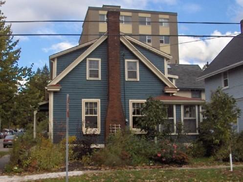 Showing west elevation; City of Charlottetown, Natalie Munn, 2005