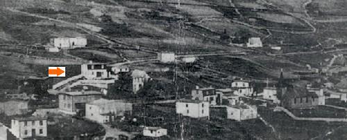 Codner House neighbourhood, Lower Street area.  Image cropped from picture postcard of Torbay, Newfoundland, circa 1920.; From the collection of Torbay Museum, Torbay, NL.