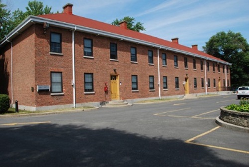 General view of Officer Cadet Dormitory; Fort Saint-Jean Museum / Musée du Fort Saint-Jean