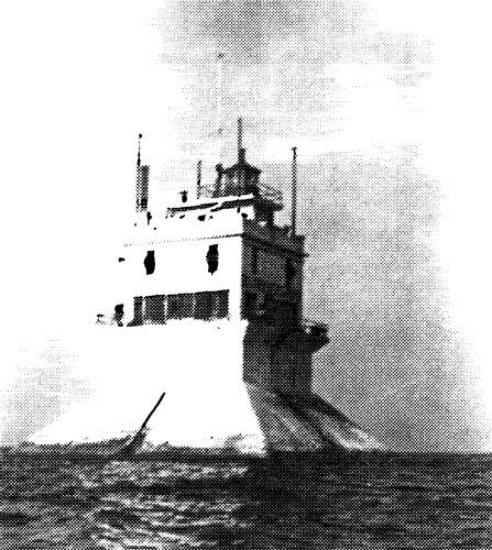 General view of the Southeast Shoal Dwelling, 1939.; Canadian Coast Guard / Garde côtière canadienne, 1939
