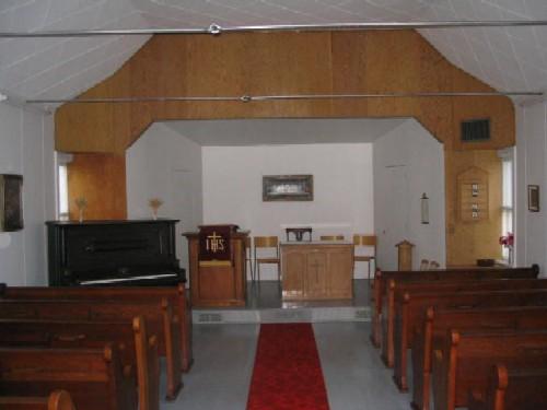Interior view from entrance; Government of Saskatchewan, Michael Thome, 2005.