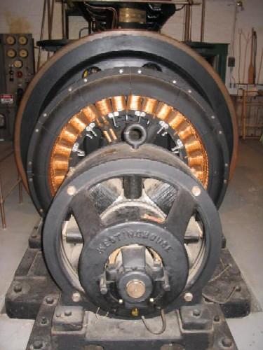 Generator on the main floor; Government of Saskatchewan, Michael Thome, 2005.