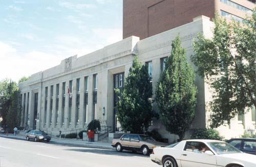 Exterior photo; DPW, 1990