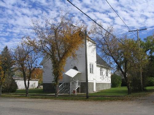 Front and side elevations, 2004.; Government of Saskatchewan, Jennifer Bisson, 2004.