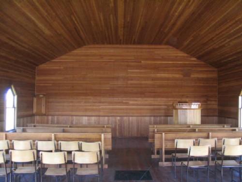 Interior of the Church, 2005.; Government of Saskatchewan, J. Kasperski, 2005.