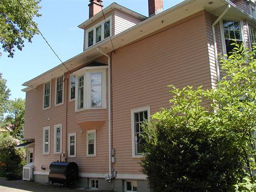 Senator William Dennis House, second storey bay window, three pane dormer, Halifax, Nova Scotia, 2005.; HRM Planning and Development Services, Heritage Property Program, 2005.