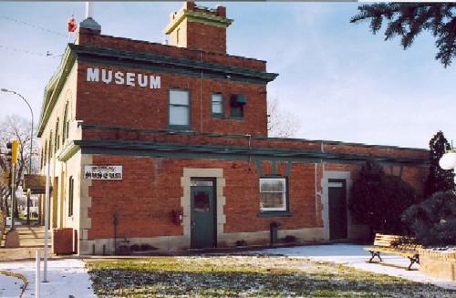 Side (East) Exterior View of Museum; City of Prince Albert, Doug Charrett, 2005.