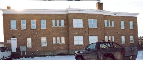 Rear Exterior View of Immigration Hall; City of Prince Albert, Doug Charrett, 2005.