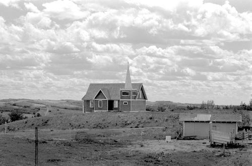 St. Edmund's Anglican Church Provincial Historic Resource, Big Valley (1977); Provincial Archives of Alberta, J.3377/1