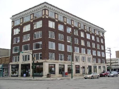 View of street facades of the Walter Scott Building, 2005; Government of Saskatchewan, Bernard Flaman, 2005