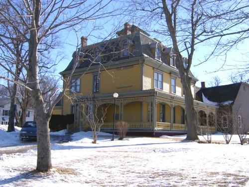 Showing north west elevation in winter; City of Charlottetown, Natalie Munn, 2006