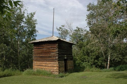 Fort Ethier Provincial Historic Resource, near Wetaskiwin (August 2005); Alberta Culture and Community Spirit, Historic Resources Management Branch, 2005