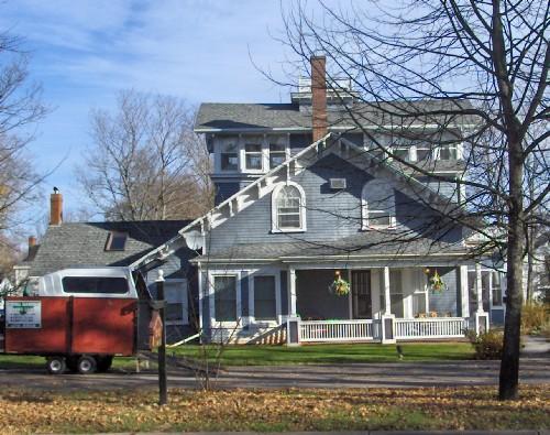 Showing west elevation; City of Charlottetown, Natalie Munn, 2005