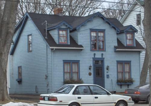 Showing south west elevation; City of Charlottetown, Natalie Munn, 2006