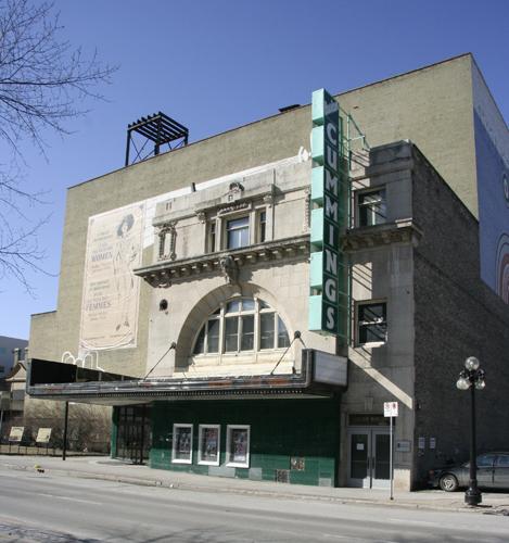 Primary elevation, from the northeast, of the Walker Theatre, Winnipeg, 2006; Historic Resources Branch, Manitoba Culture, Heritage, Tourism and Sport, 2006