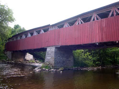 Pont couvert de Powerscourt; Ministère de la Culture et des Communications, Jean-François Rodrigue, 2004