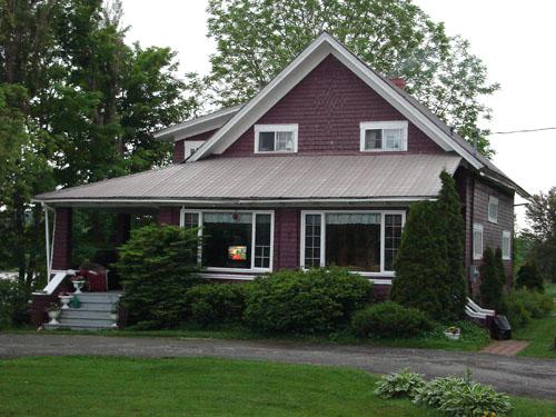 East view of 110 White Street; Carleton County Historical Society