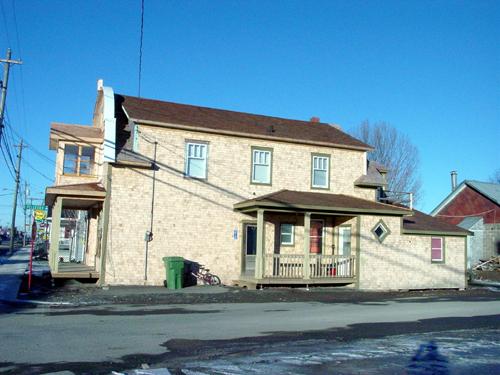 Léopold Roy House - restored south side; Town of Saint-Quentin