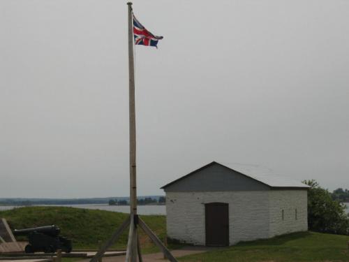 Showing magazine building from the north east; Province of PEI, Darin MacKinnon, 2006
