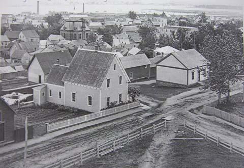 Mechanic's Institute, northern elevation, historic photo. ; PANB