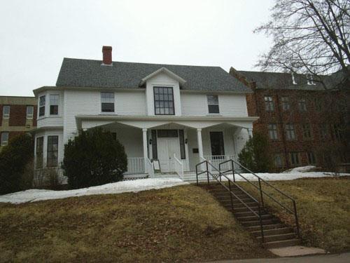 Cottage in centre of campus; Town of Sackville