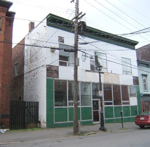 This photograph is a contextual view of the building on Princess Street, 2005.; City of Saint John